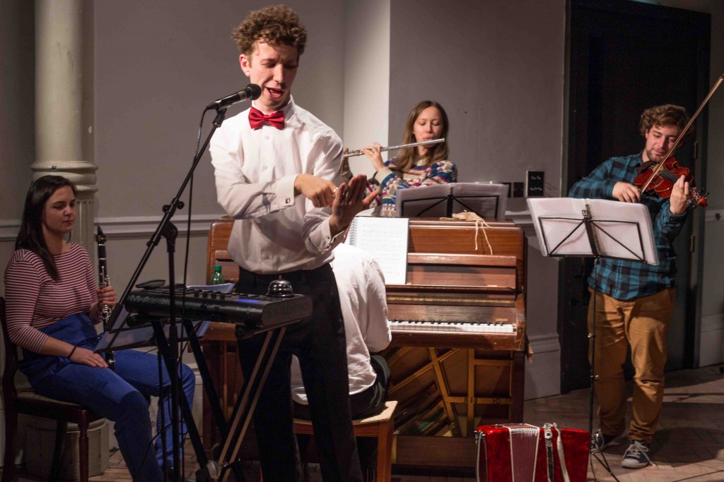 Lucie Steiner, Thom Andrewes, Mária Reháková a Martin Jeriga. Foto: Claudia Marinaro 